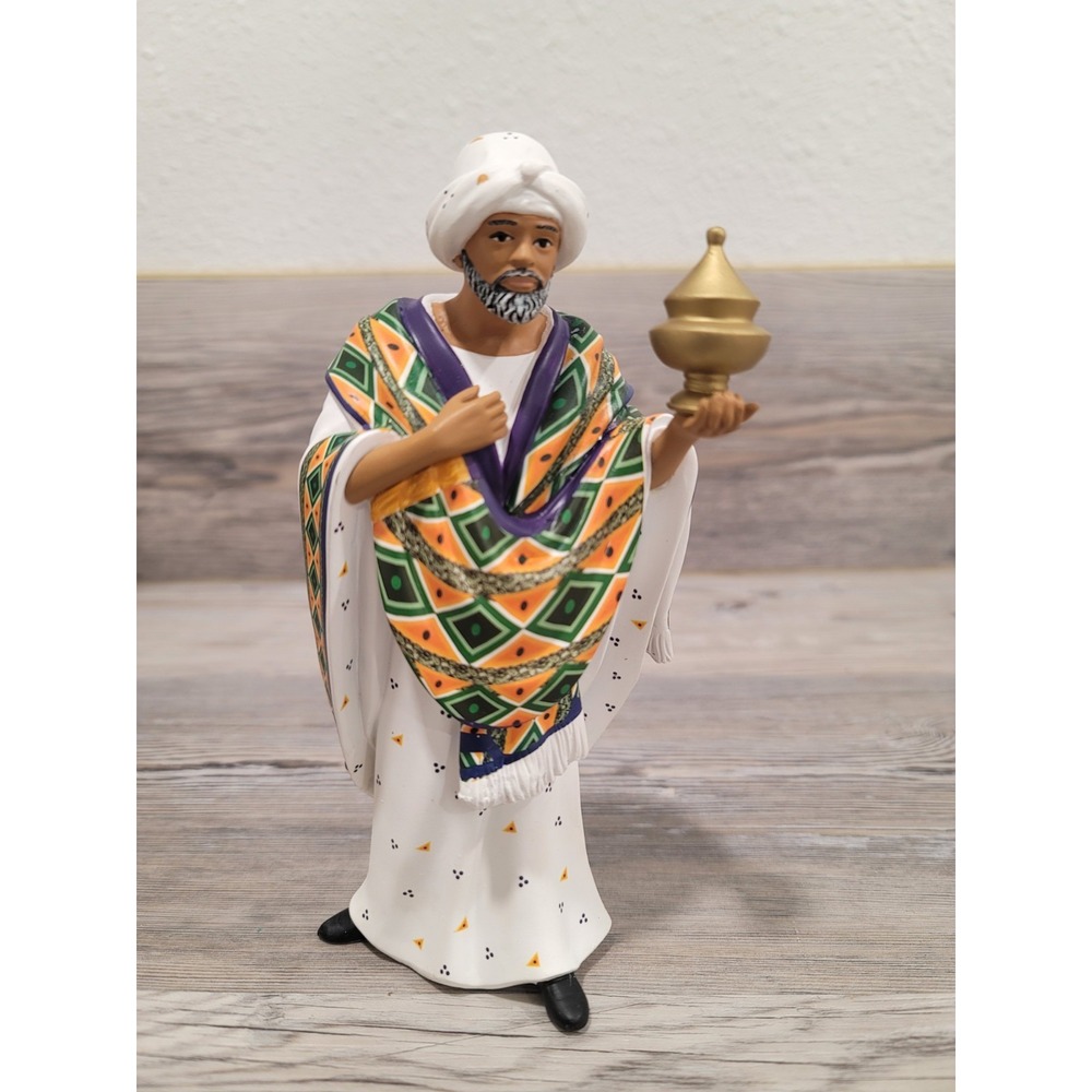 Hawthorne Village King Balthasar Silent Night Nativity Collection